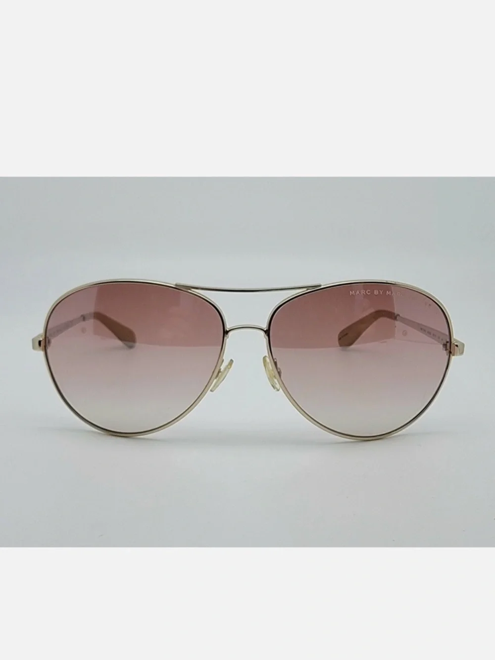 Marc by Marc Jacobs MMJ184/S J5GNO Gold Frame Brown Lens Aviator Sunglasses 60mm